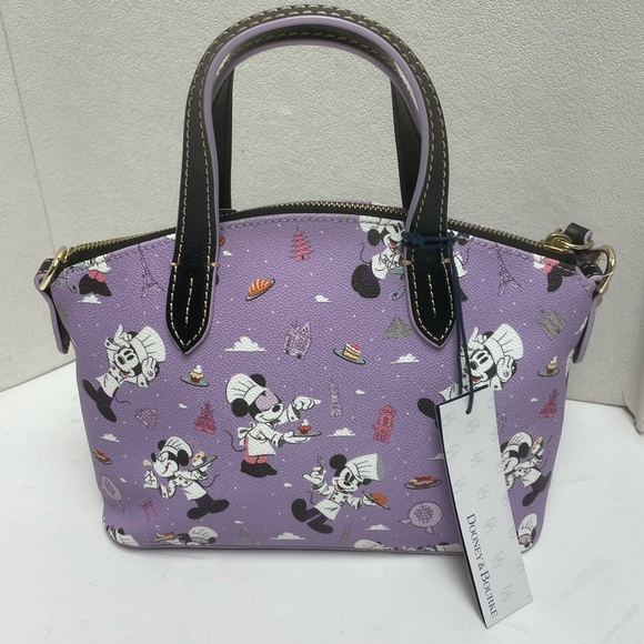 Dooney & Bourke 2019 Disney’s Food Wine Shoulder Bag Tote Purse Passholder - New - Picture 8 of 9